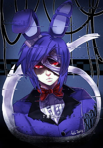 Fnaf Bonnie Cute Anime, HD Png Download - vhv