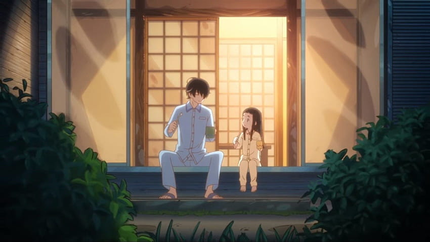Qoo News] A comédia de pai e filha é revelada! Kakushigoto, pai com anime infantil papel de parede HD