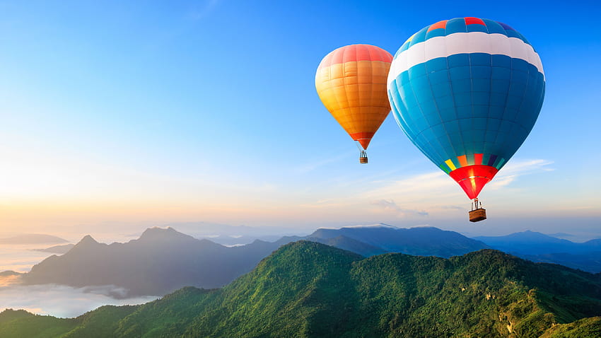 Hot Air Balloon , Nature, Backgrounds, and HD wallpaper
