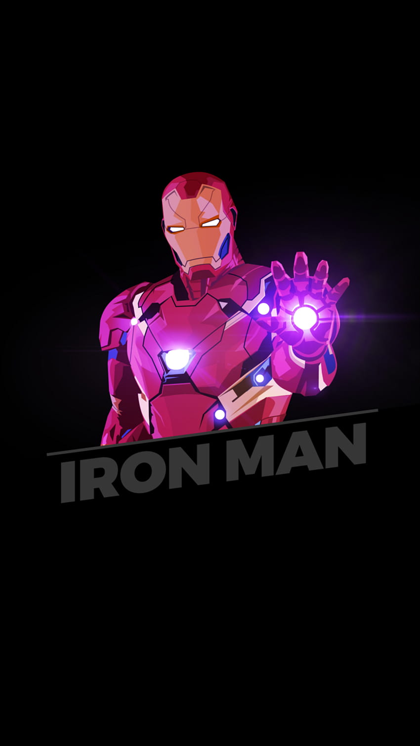 Iron Man AMOLED, telefono oled di Iron Man Sfondo del telefono HD