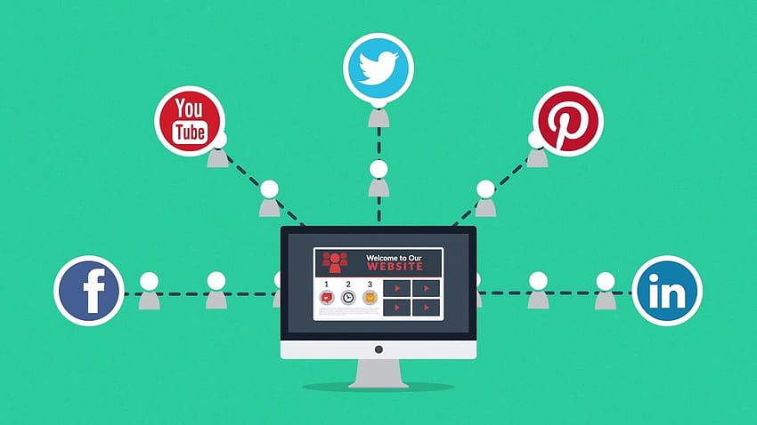 6 Social Media, social media marketing HD wallpaper