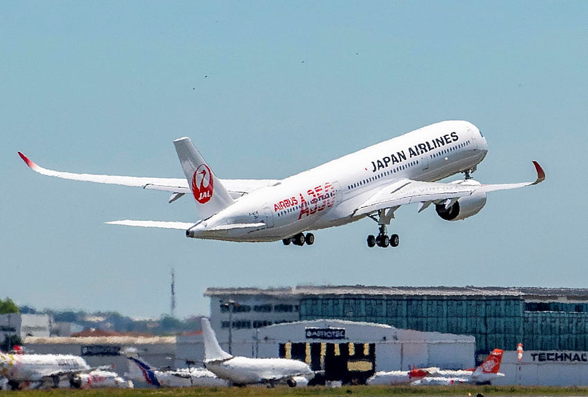 Japan Airlines มีเครื่องบิน Airbus A350 จำนวน 10 ลำให้บริการ วอลล์เปเปอร์ HD