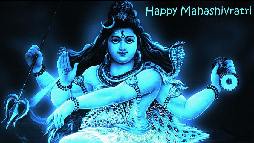 Честит Махашиваратри Бог Шива, маха Шиваратри HD тапет