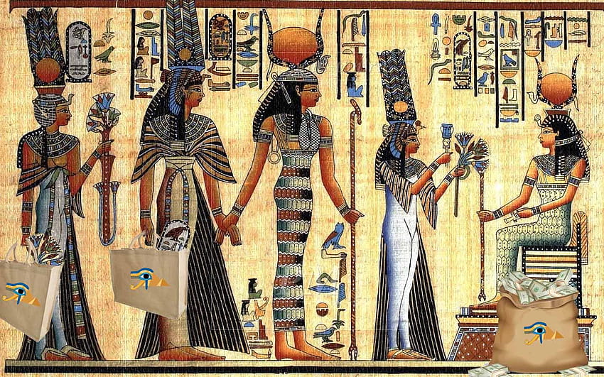 위대한 누비아 문화와 이집트 방문 기념물, 이집트 문화 HD 월페이퍼