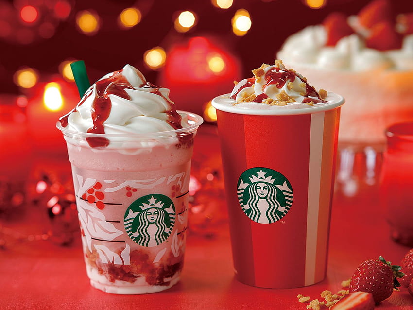 13 boissons de vacances Starbucks du monde entier, boissons de Noël Starbucks Fond d'écran HD