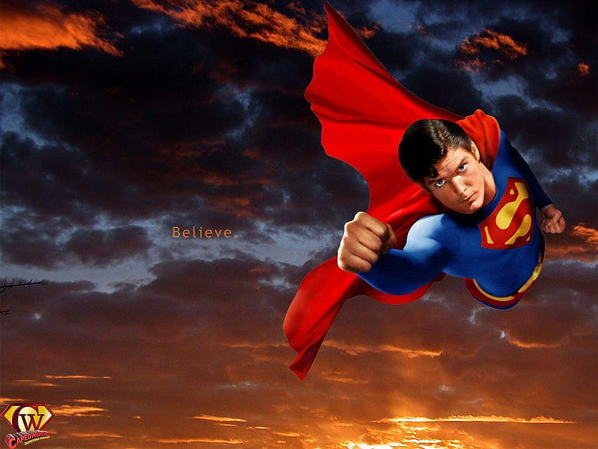 Supermann Christopher Reeve HD-Hintergrundbild