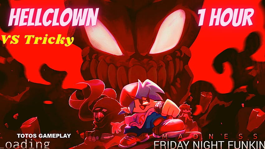 Hellclown 1시간 Friday Night Funkin' VS Tricky Phase 3 HD 월페이퍼
