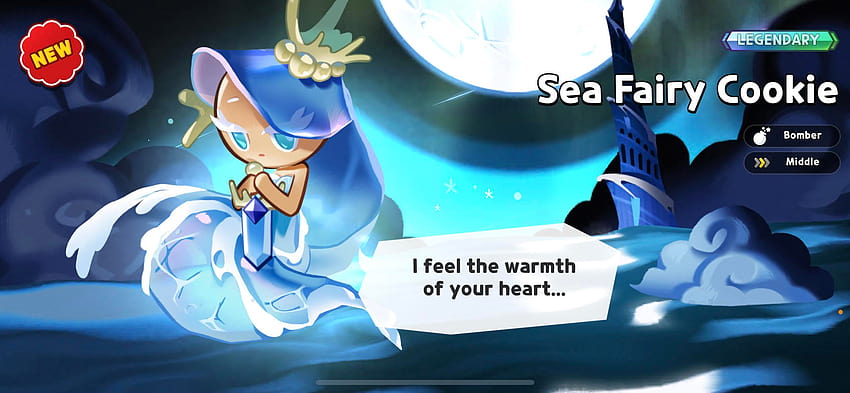 J'ai recommencé à jouer après un épuisement pour la nouvelle mise à jour et j'ai obtenu Sea Fairy Cookie lors de mon premier lancer. Qu'est-ce que le jeu essaie de me dire?! : r/CookieRunKingdoms Fond d'écran HD