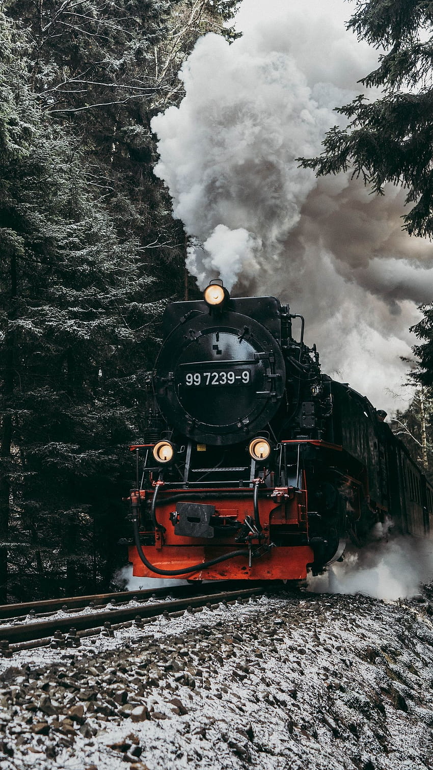 The Steam Locomotive, train engine HD phone wallpaper
