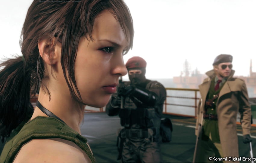 Kojima Productions, Metal Gear Solid V: The Phantom Pain, Quiet , раздел игра, тихо metal gear HD тапет