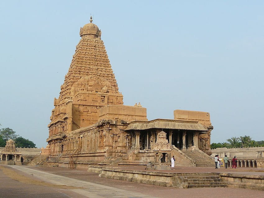 Melhores coisas para fazer em Thanjavur, a cidade dos templos na Índia, templo de thanjavur papel de parede HD
