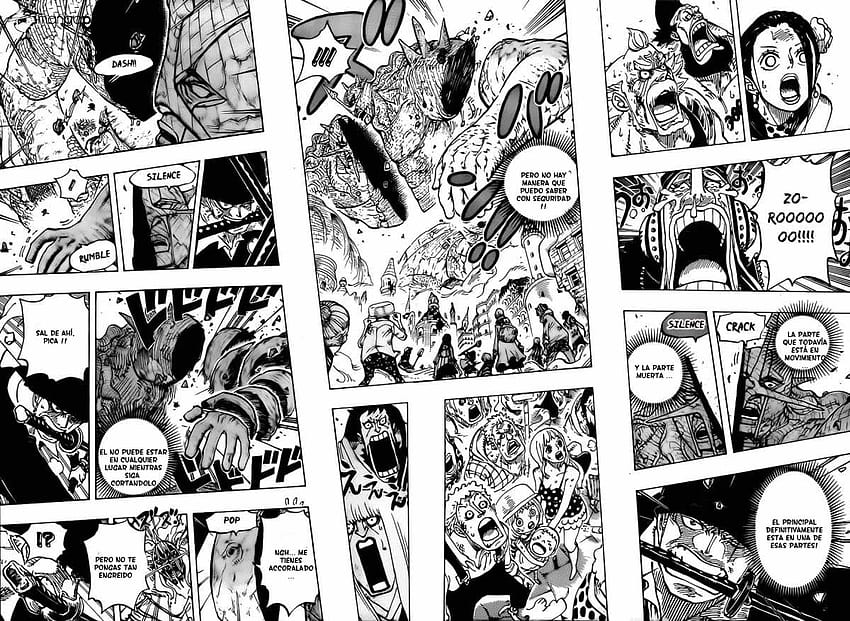 One Piece Mangá, painéis de mangá papel de parede HD