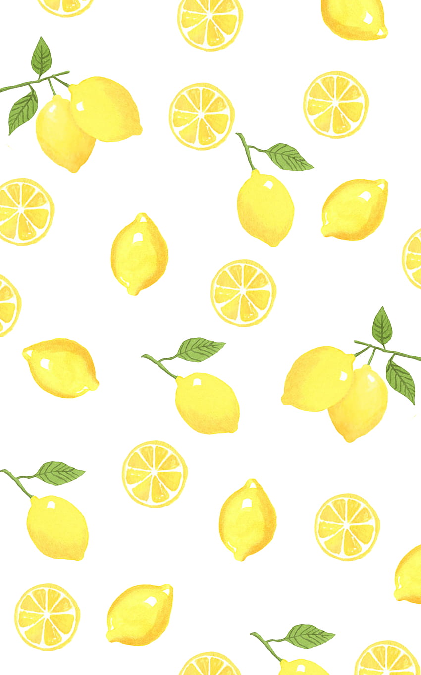 Fundos de limão, verão de limão Papel de parede de celular HD