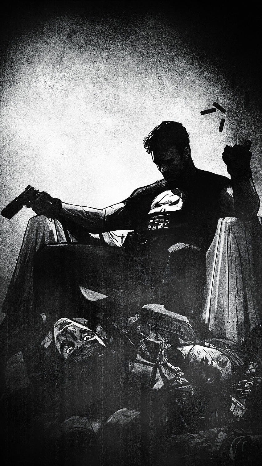 Punisher on Dog, the punisher android HD phone wallpaper