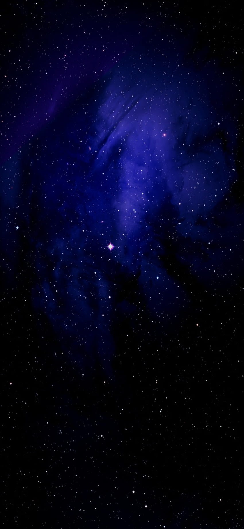 Purple Galaxy Aesthetic Hd Phone Wallpaper 