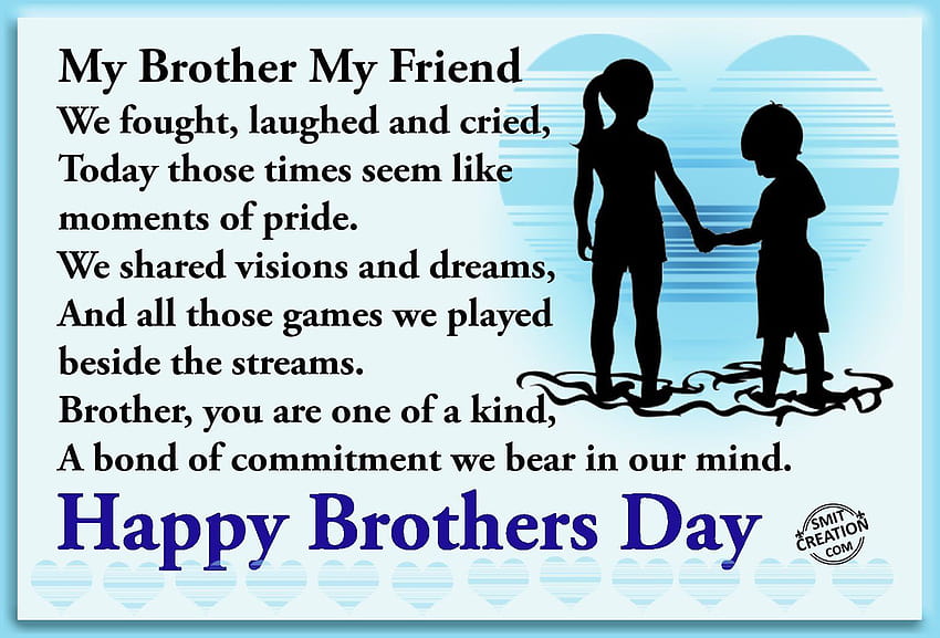 Happy brothers day HD wallpapers | Pxfuel