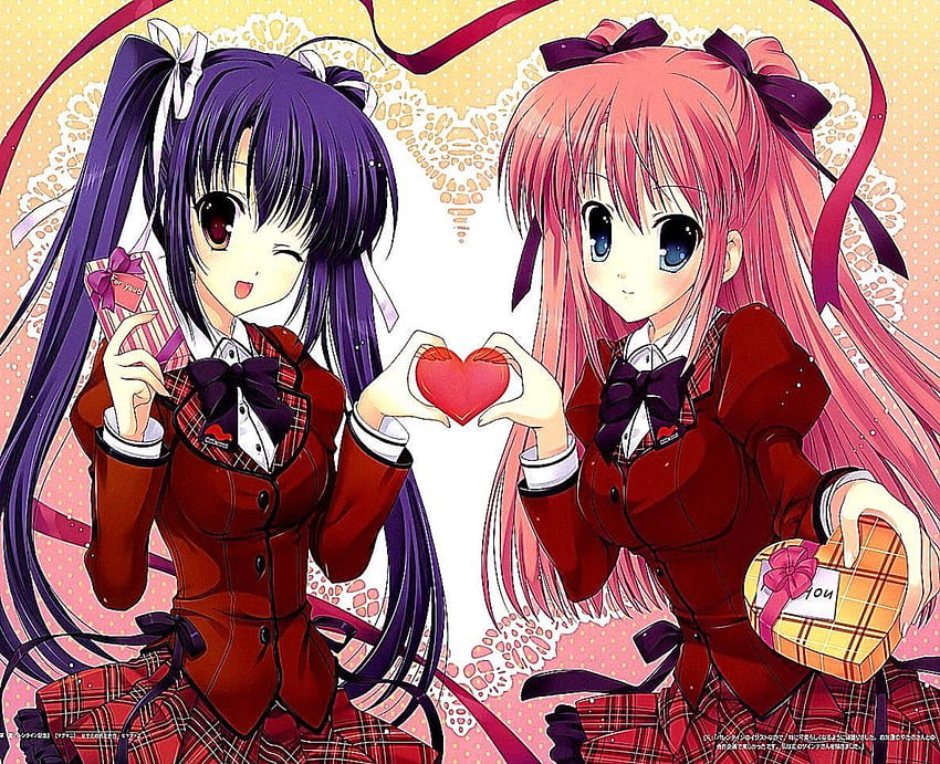Happy valentine's day minna san 🌷🌷 - Cute Anime Couples | Facebook