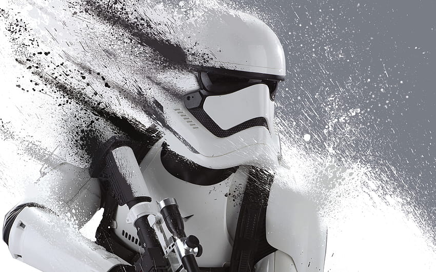 Stormtrooper, disintegration HD wallpaper