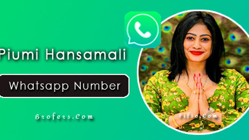 Номер на модела Piumi Hansamali в Whatsapp, номер на Imo, номер за контакт, Instagram HD тапет