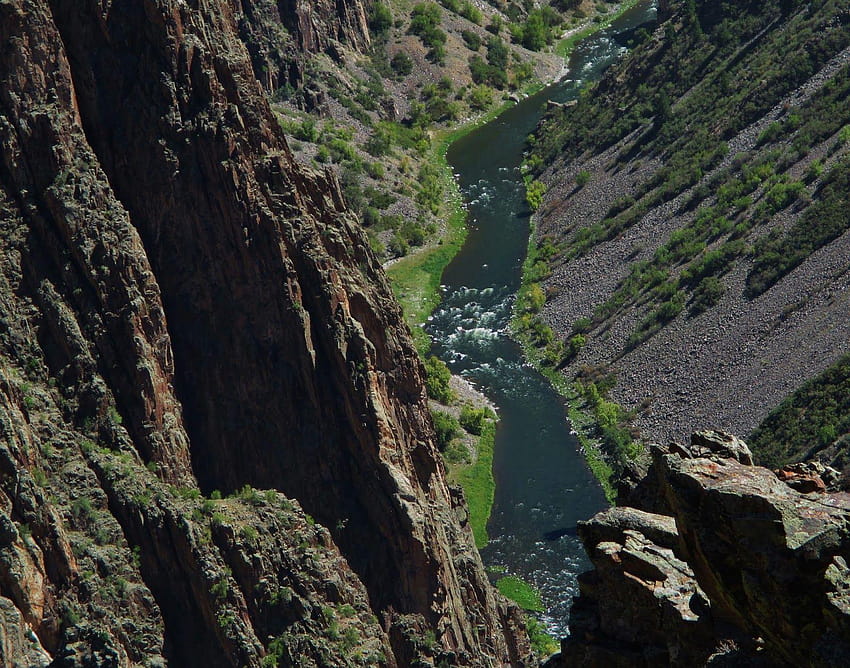 Perjalanan Kimbo Polo: Black Canyon di Taman Nasional Gunnison Wallpaper HD