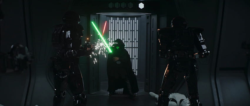 Luke Skywalker's green lightsaber, luke skywalker and grogu HD wallpaper |  Pxfuel