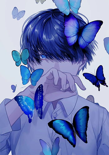 Anime butterfly boy HD wallpapers | Pxfuel