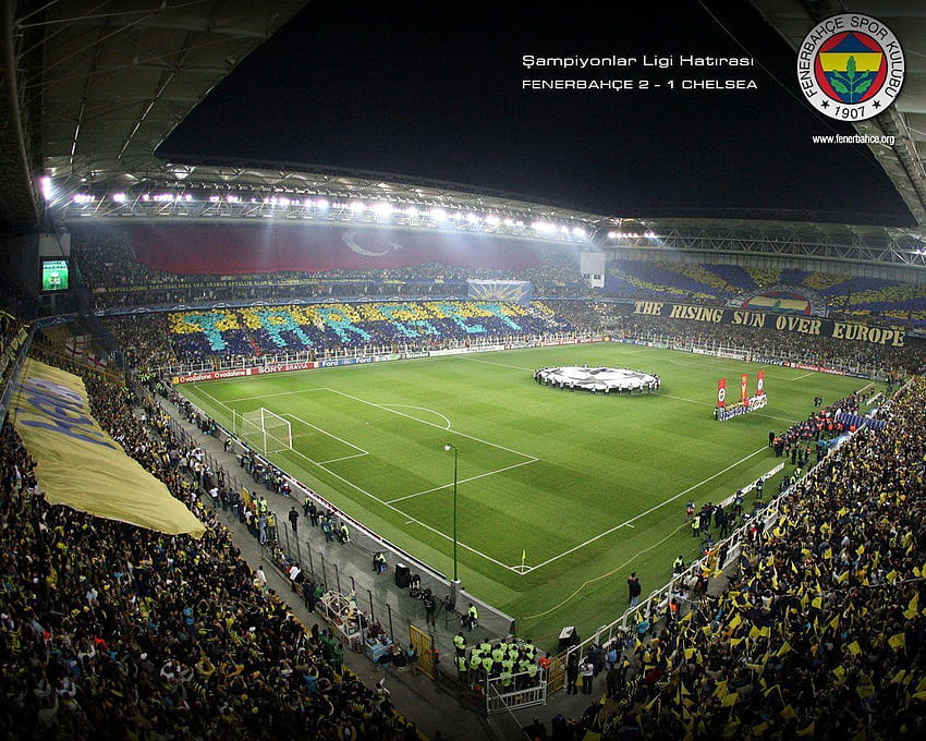 Fenerbahçe SK SUKRU_SARACOGLU_STADIUM e, fenerbahçe sk papel de parede HD