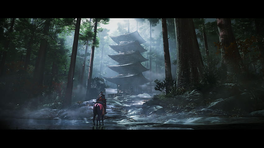 Marie on ghost of tsushima in 2019 HD 월페이퍼