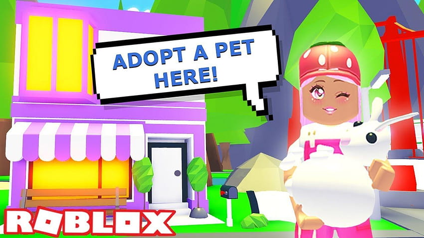 I OPENED A PET ADOPTION SHOP IN ADOPT ME, roblox adopt me HD wallpaper