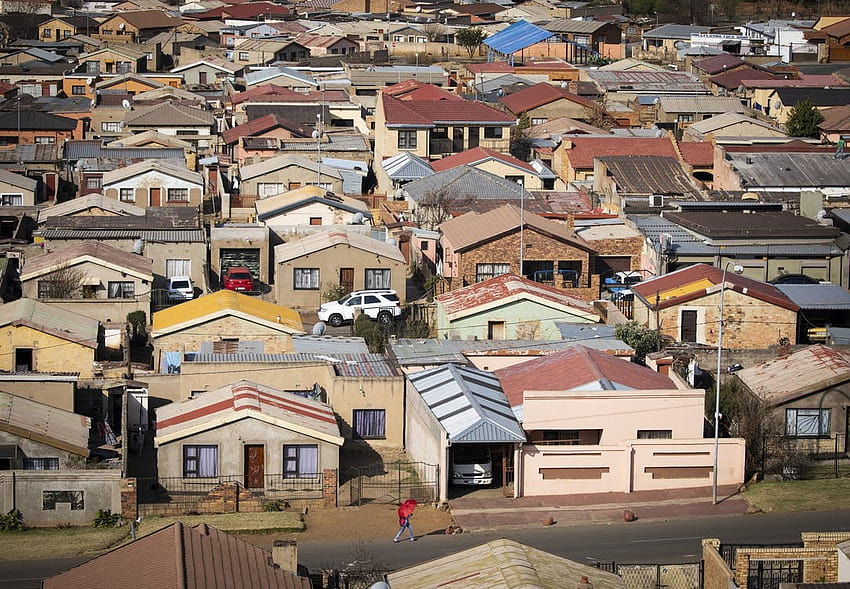 Сцени от улиците на Совето, Южна Африка HD тапет