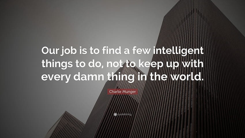 Priceless wisdom by Charlie Munger that will still be relevant 100 years from now. HD wallpaper