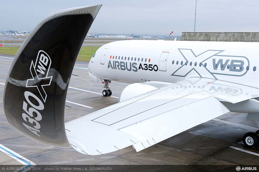 Airbus A350 XWB Test ad alta quota in Bolivia Sfondo HD