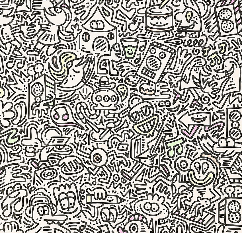 61 Sanat fikri, Bay Doodle HD duvar kağıdı