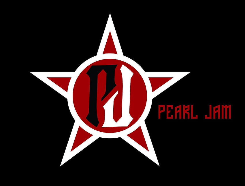 Logo dei Pearl Jam, stickman dei Pearl Jam Sfondo HD