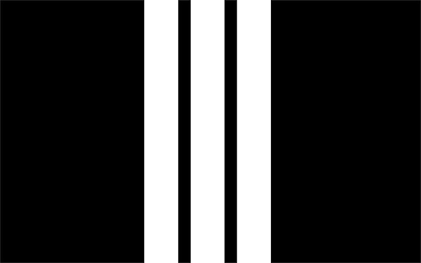 アディダス 3 ストライプ黒の背景 9、黒と白のアディダス 高画質の壁紙