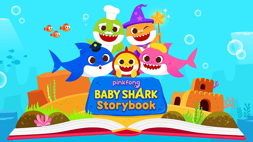 Pinkfong Baby Shark Storybook: : Appstore para Android fondo de  pantalla | Pxfuel