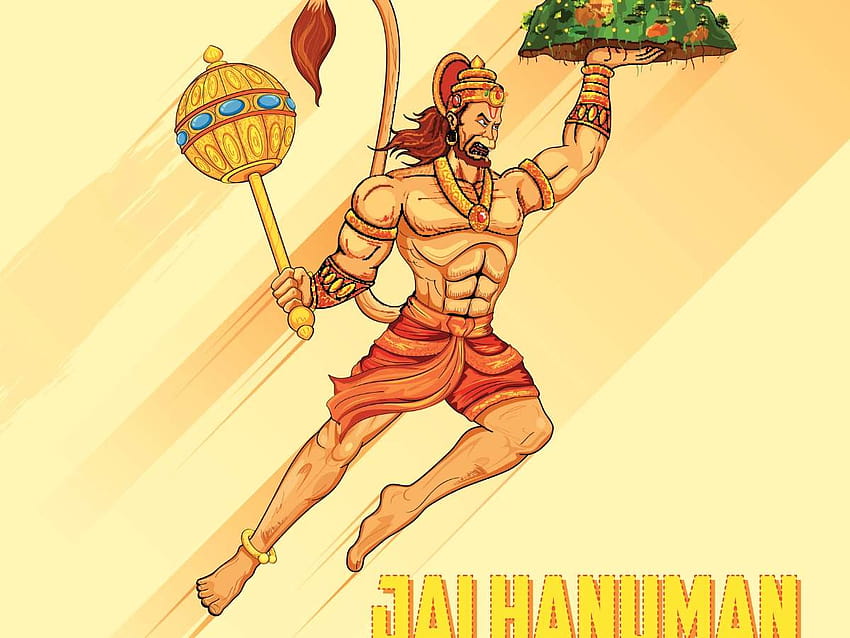Happy Hanuman Jayanti 2020: , Zitate, Wünsche, Nachrichten, Hanuman Bodybuilder HD-Hintergrundbild