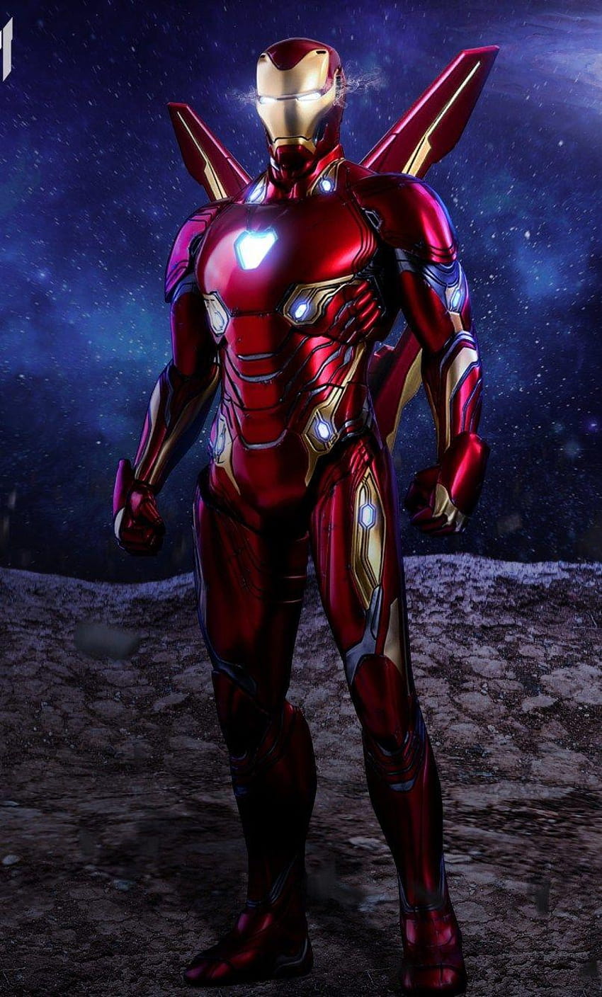 Avengers Infinity War Iron Man, iron man infinity gauntlet HD phone wallpaper