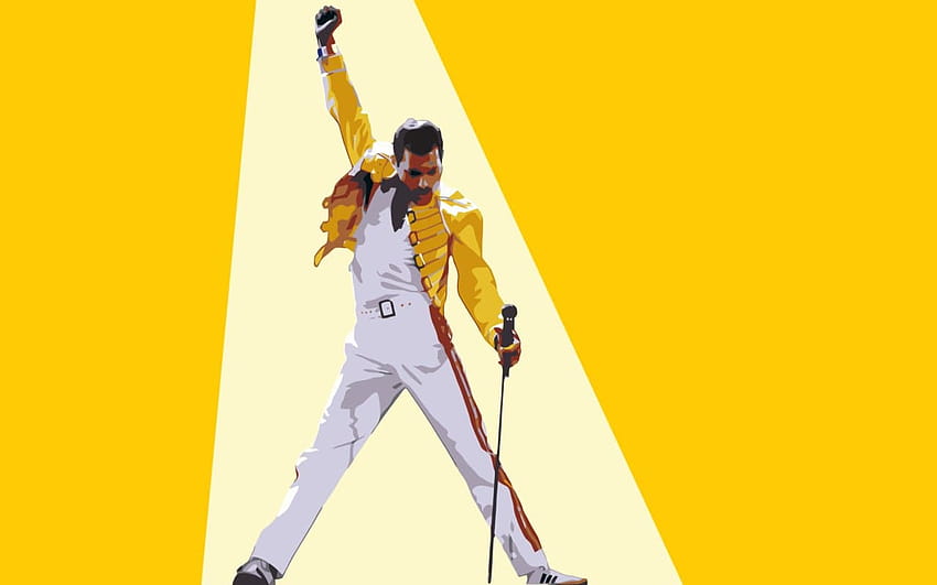 Best 4 Freddie Mercury Backgrounds on Hip, freddie mercury minimalist HD wallpaper
