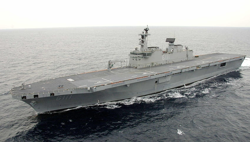 South korea navy amphibious assault ship, assault carrier HD wallpaper