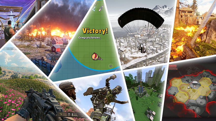 Fortnite gibi oyunlar – oynayabileceğiniz en iyi battle royale oyunları, minecraft vs fortnite HD duvar kağıdı