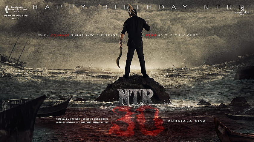 NTR 30 모션 포스터: Koratala Siva, 우레와 같은 NTR HD 월페이퍼