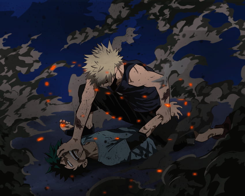 Dark Bakugou, depression bakugou HD wallpaper | Pxfuel