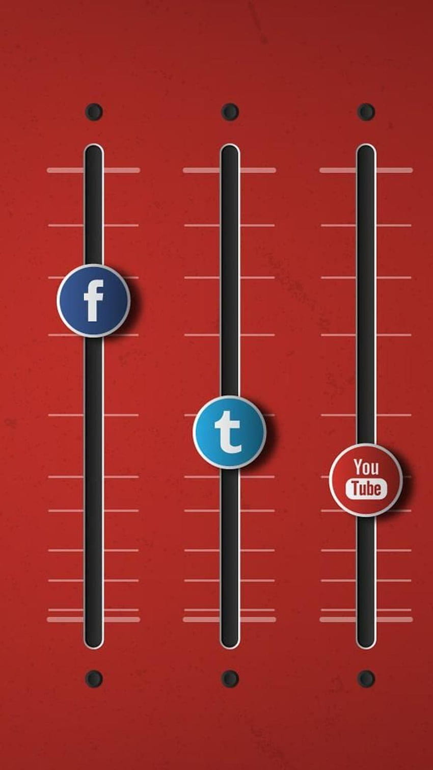Social Networks Equalizer On, graphic equalizer iphone HD phone wallpaper