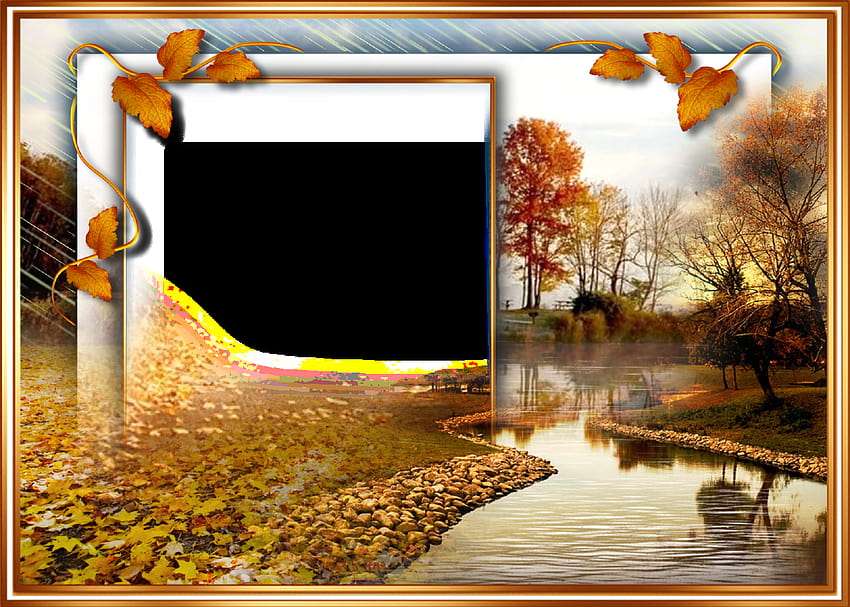 file ,nature,natural landscape, frame,autumn,yellow HD wallpaper