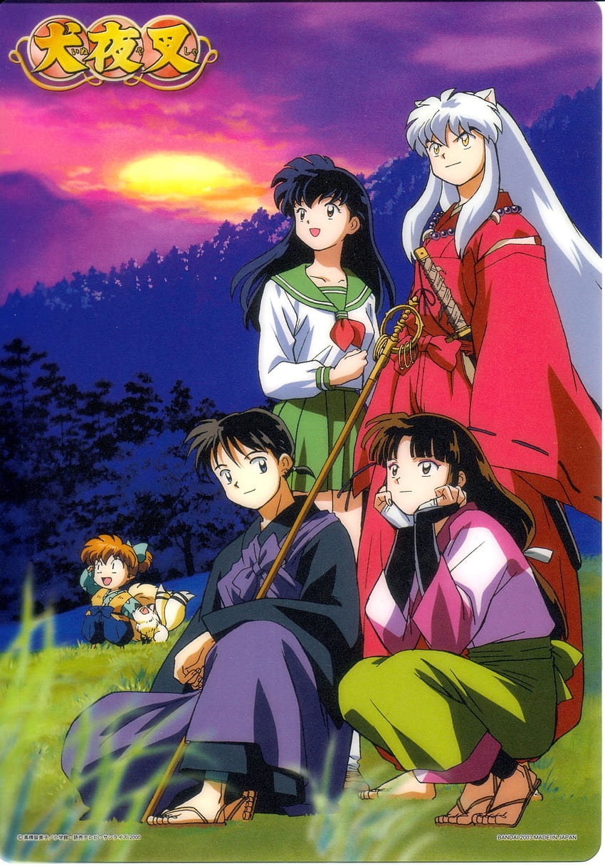 rin inuyasha kirara kagome kagura 2305x3300 – Anime Inuyasha, inuyasha et kagome Fond d'écran de téléphone HD