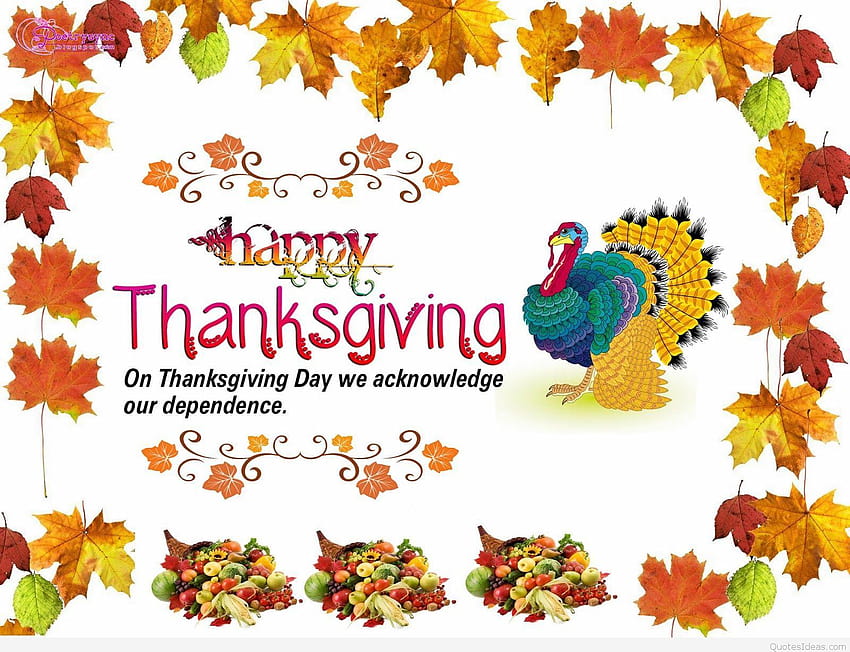 Awesome Happy Thanksgiving quotes with cards pics, happy thanksgiving