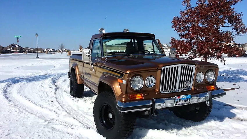 1978 JEEP Honcho in the Tx snow, jeep gladiator HD wallpaper | Pxfuel