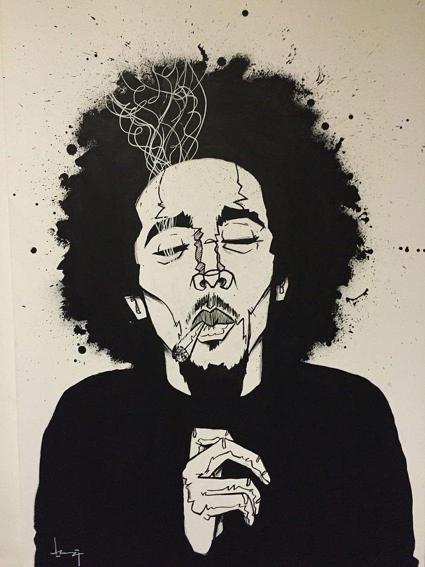 Bob Marley, @kdkammijer tarafından tablo, bob marley lobo HD telefon duvar kağıdı