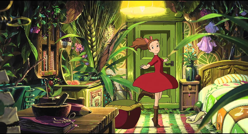 El mundo secreto de Arrietty , Película, HQ El secreto fondo de pantalla